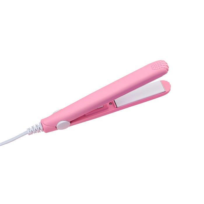 Mini Ceramic Hair Straightener – Portable Hair Curler and Styler, Compact Design with Protective Case, Suitable for All Hair Types