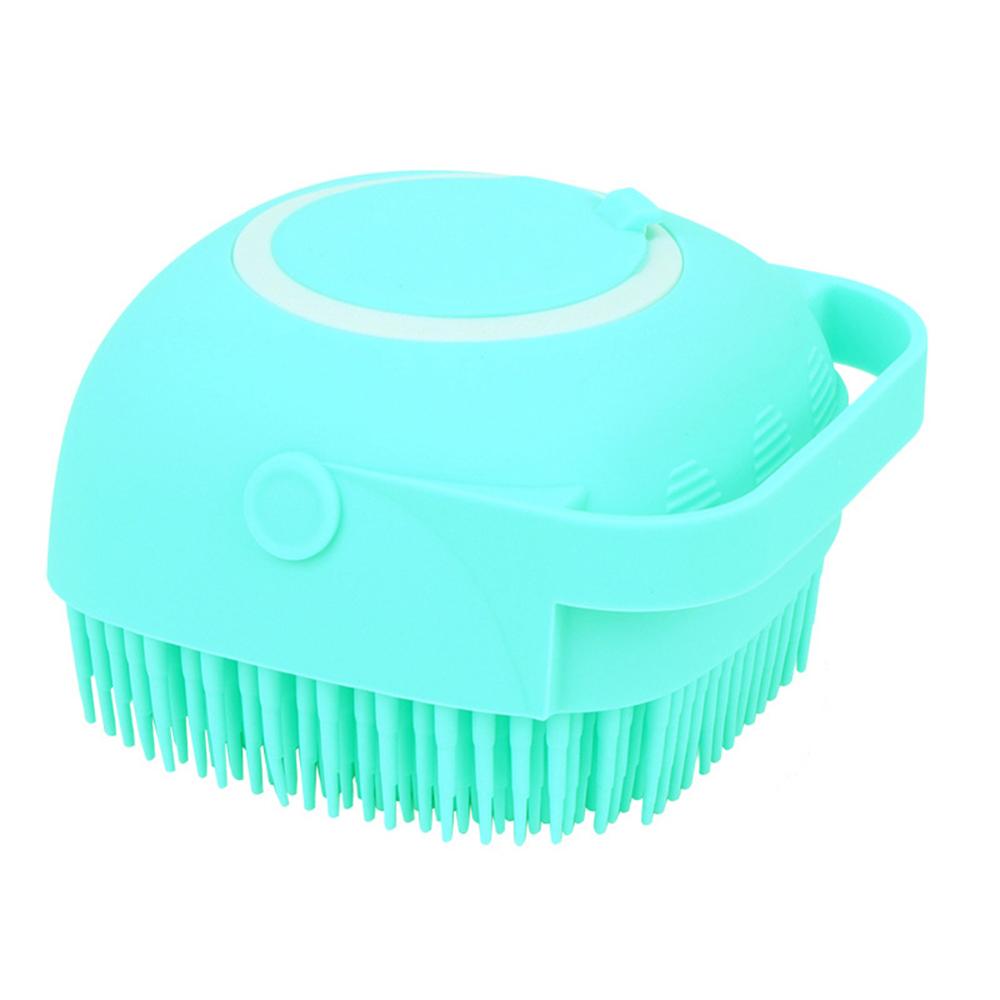 Cute Dog Bath Brush – Soft Silicone Pet Grooming Tool for Gentle and Effective Cleaning, Massaging & Shedding Removal