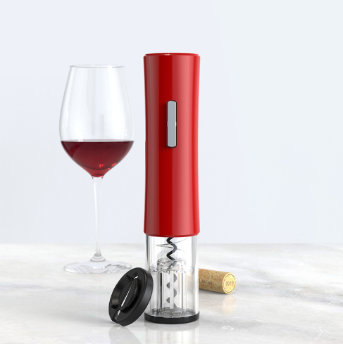 Automatic Wine Bottle Opener – Rechargeable Electric Corkscrew with Foil Cutter, 2-in-1 Aerator Pourer, and Vacuum Stopper – Cordless and Stylish Wine Opener