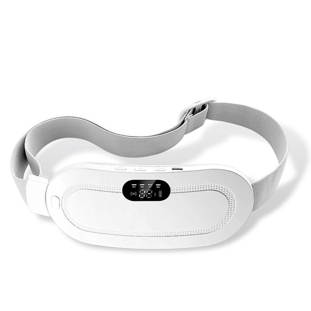 Abdominal Massage Belt – Wireless Slimming Belt with 4 Vibration Modes, Heating Function, and Adjustable Temperature Control for Weight Loss and Blood Flow Improvement