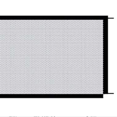 Black Foldable Pet Safety Gate – 70-Inch Extra-Wide Portable Mesh Barrier, Adjustable Magic Corridor Fence for Dogs, Hallways, Doorways, and Stairs