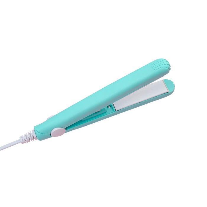 Mini Ceramic Hair Straightener – Portable Hair Curler and Styler, Compact Design with Protective Case, Suitable for All Hair Types