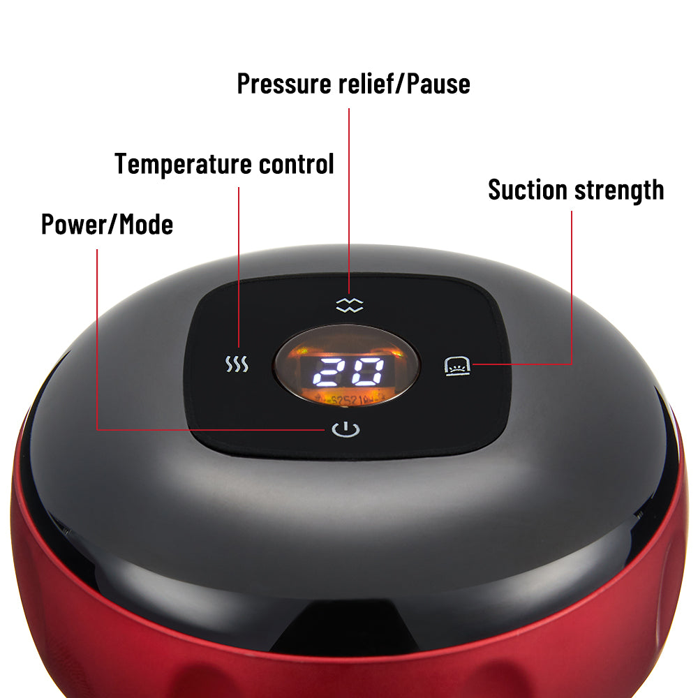 Anti-Cellulite Therapy Massager – 3-in-1 Cupping, Scraping & Red Light Therapy Device for Cellulite Reduction