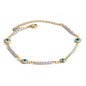 Elegant Charm Bracelet – High-Quality Copper with Pearls and Natural Stones, Perfect Accessory for Any Outfit, Ideal Gift for All Occasions