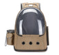 Expandable Cat Carrier Backpack Space Capsule – Bubble Window Pet Carrier for Cats and Small Puppies, Fits Up to 12 lbs