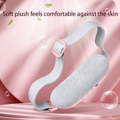 Abdominal Massage Belt – Wireless Slimming Belt with 4 Vibration Modes, Heating Function, and Adjustable Temperature Control for Weight Loss and Blood Flow Improvement
