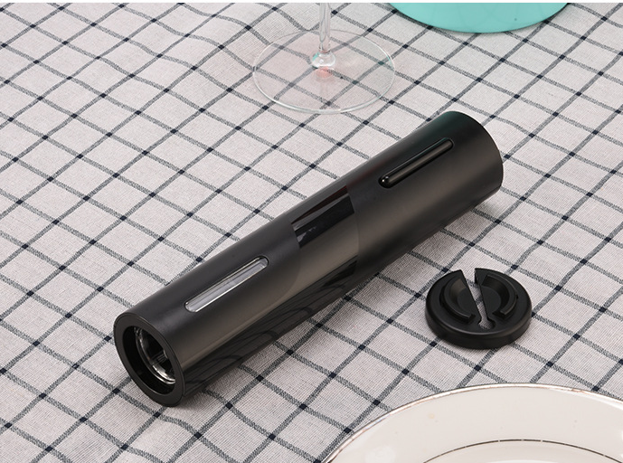 Automatic Wine Bottle Opener – Rechargeable Electric Corkscrew with Foil Cutter, 2-in-1 Aerator Pourer, and Vacuum Stopper – Cordless and Stylish Wine Opener