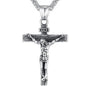 Elegant Christian Cross Necklace – Titanium and Stainless Steel Pendant, Stylish Gold and Black Choker for Men and Women, Perfect Gift for All Occasions