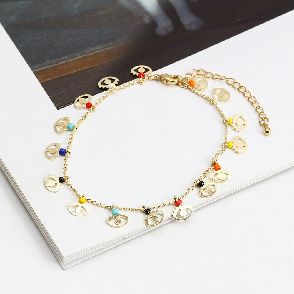 Elegant Charm Bracelet – High-Quality Copper with Pearls and Natural Stones, Perfect Accessory for Any Outfit, Ideal Gift for All Occasions