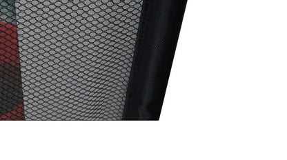 Black Foldable Pet Safety Gate – 70-Inch Extra-Wide Portable Mesh Barrier, Adjustable Magic Corridor Fence for Dogs, Hallways, Doorways, and Stairs